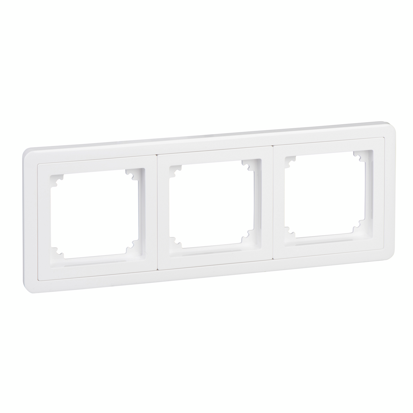 Kehys Schneider Electric Exxact 3-osainen etuosa valkoinen