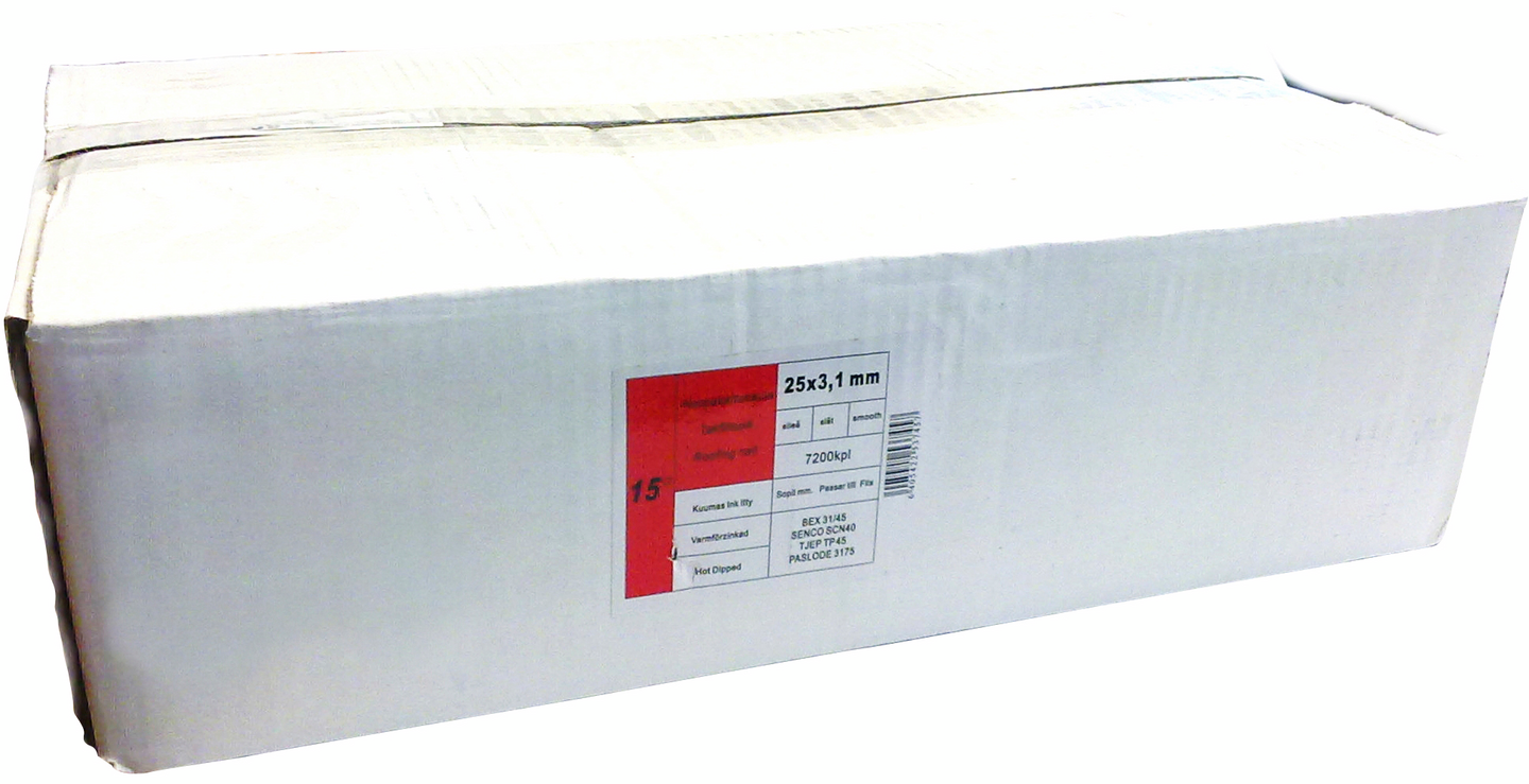 Huopanaula PROF 15° 19x3,1mm ks 7200kpl