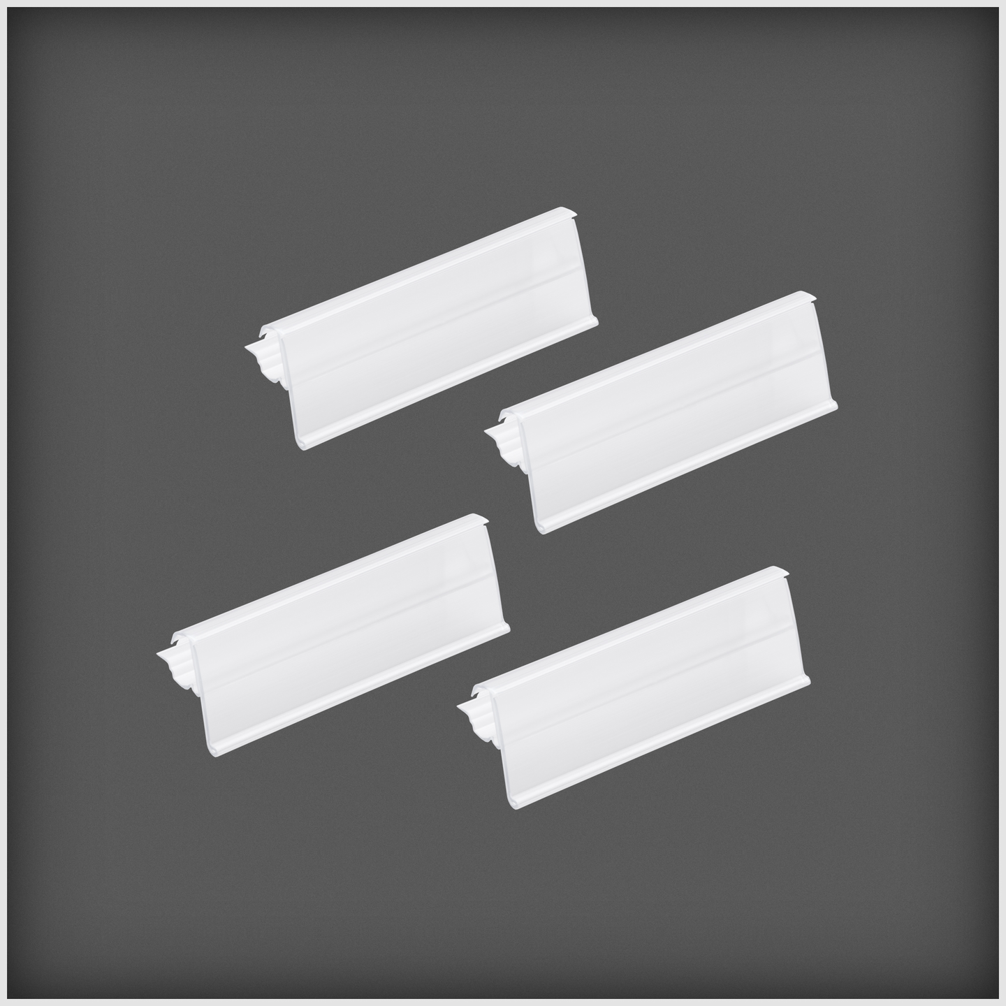 Nimilaput Elfa lankahyllyyn läpikuultava 4kpl 100527