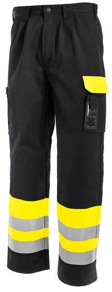 Housut Blåkläder Hi-Vis 158418603399 keltainen-musta