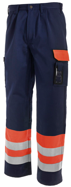 Housut Blåkläder Hi-Vis 158418605389 oranssi-tummansininen