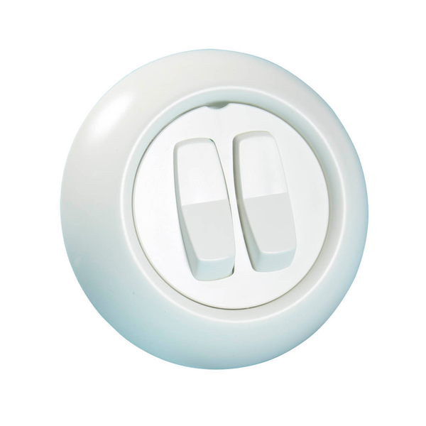 Kytkin Schneider Electric Renova vaihto 6+6 valkoinen