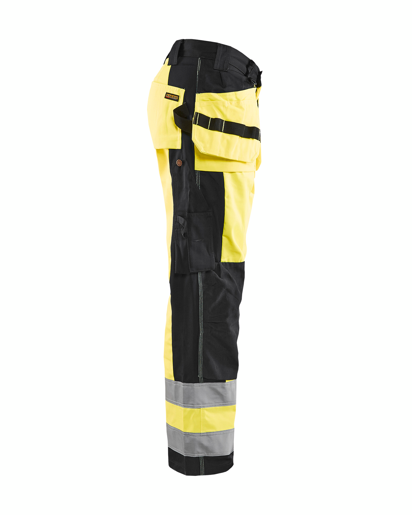 Riipputaskuhousut Blåkläder Hi-Vis 153318603399 keltainen-musta