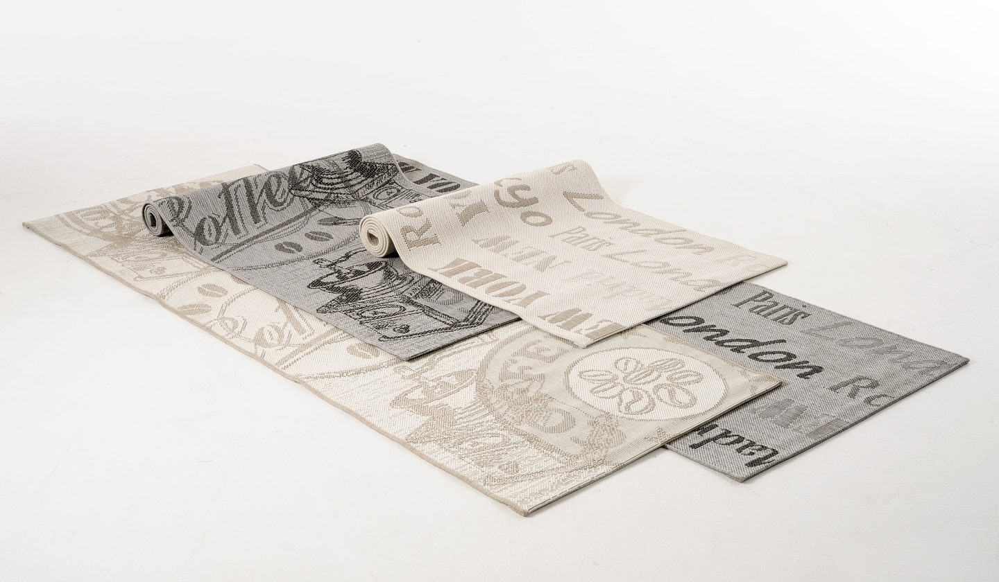 Käytävämatto Kahvimylly 80x200cm luonnonvalkoinen