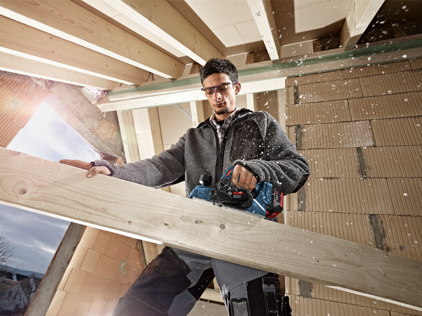 Höylä Bosch GHO 18 V-LI Solo L-BOXX