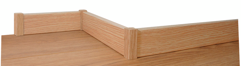 Jalkalista kulma Cello 12x42mm tammi 2353 6kpl