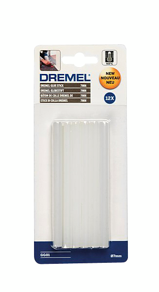 Liimapuikot Dremel 7mm korkea lämpö 12kpl