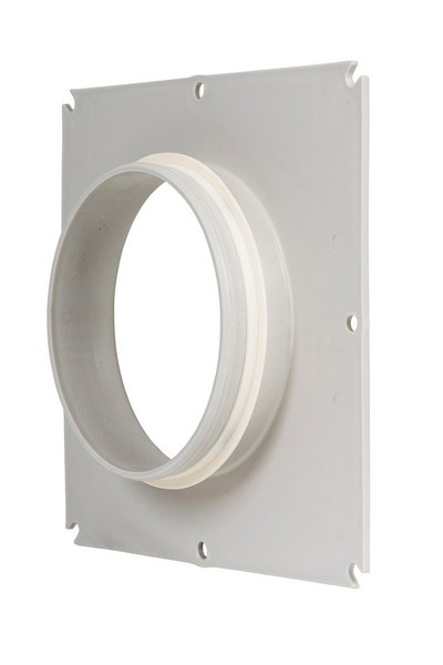 Putkiyhde PROF 100mm säleikkö 150x150mm