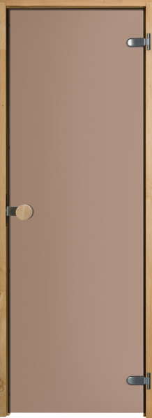 Saunanovi Swedoor Sauna 81 pronssi leppäkarmi nuppivedin