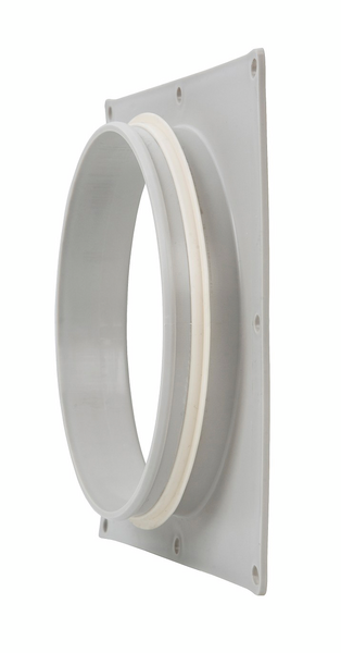 Putkiyhde PROF 160mm säleikkö 240x240mm