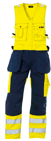 Avohaalari Blåkläder Hi-Vis 265318043389 keltainen-mariininsininen