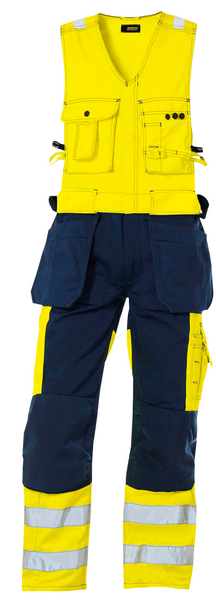 Avohaalari Blåkläder Hi-Vis 265318043389 keltainen-mariininsininen