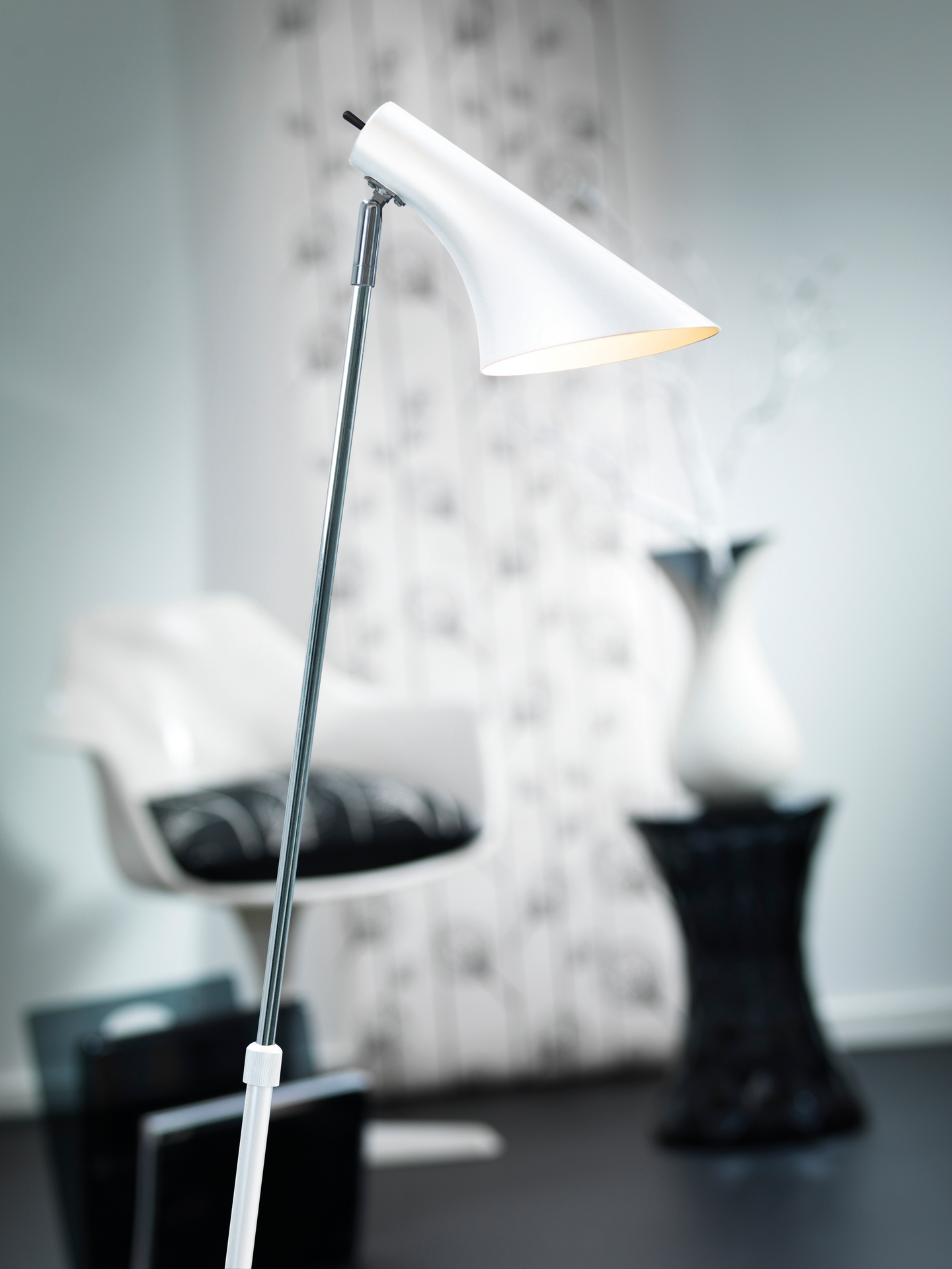 Lattiavalaisin Nordlux Vanila E14 129cm valkoinen