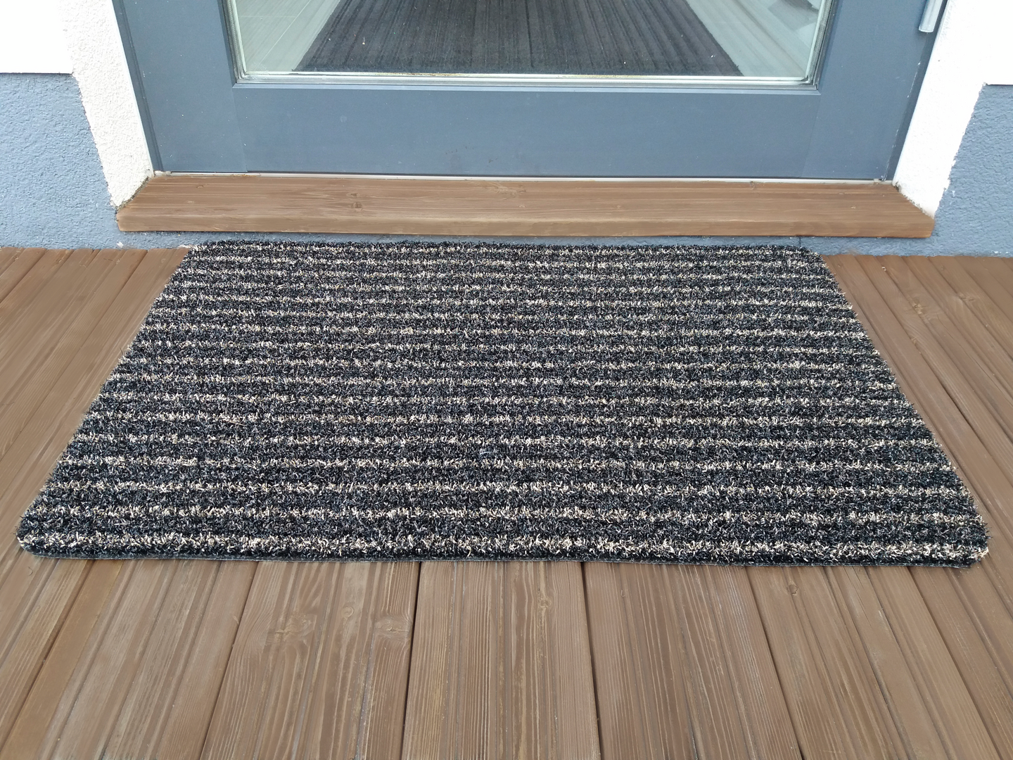 Ulkomatto Kurastoppari 50x75cm ruskea/raita