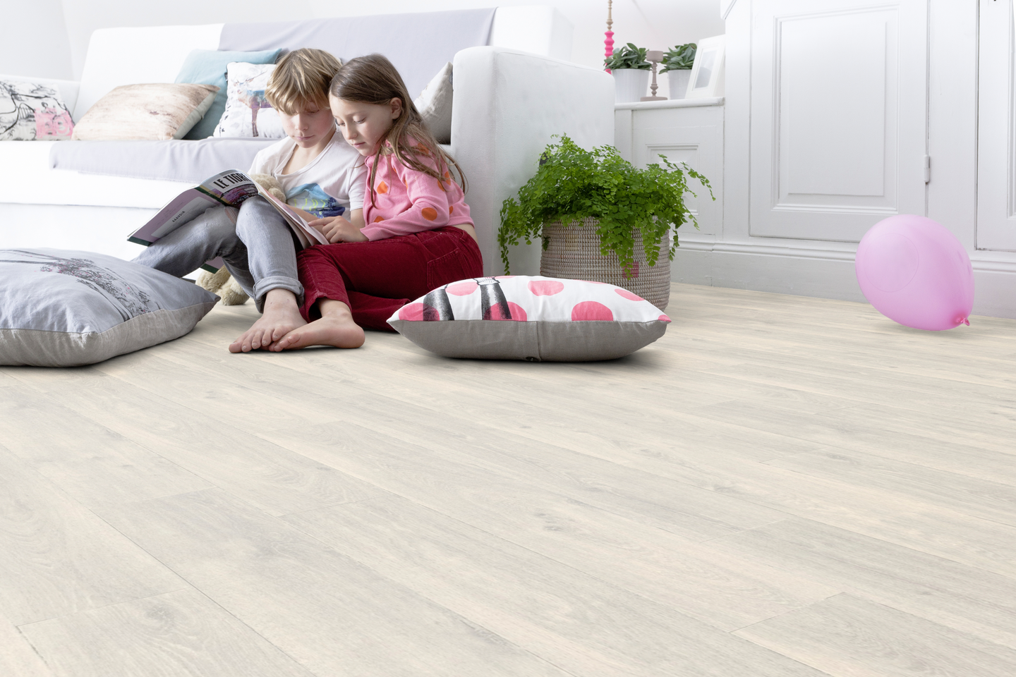 Vinyylimatto Gerflor Texline Noma Blanc 0515 2m