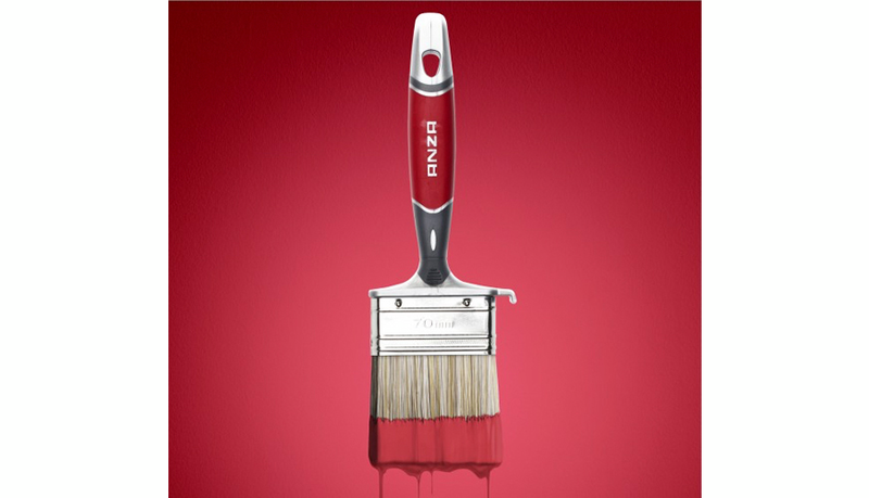 Maali- ja lakkasivellin Anza Elite 35mm synteettinen harjas