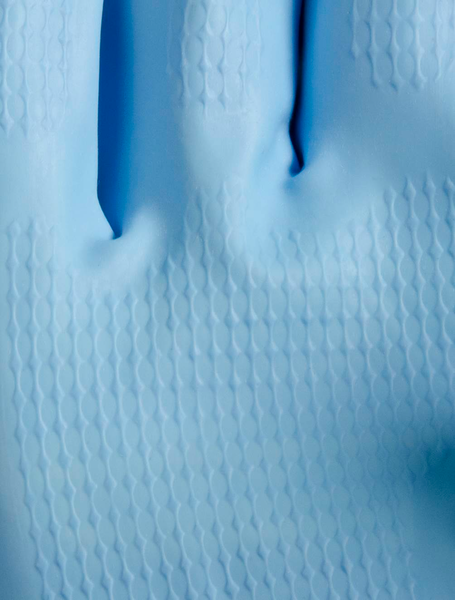 Suojakäsineet TEGERA 8180 vinyyli sininen