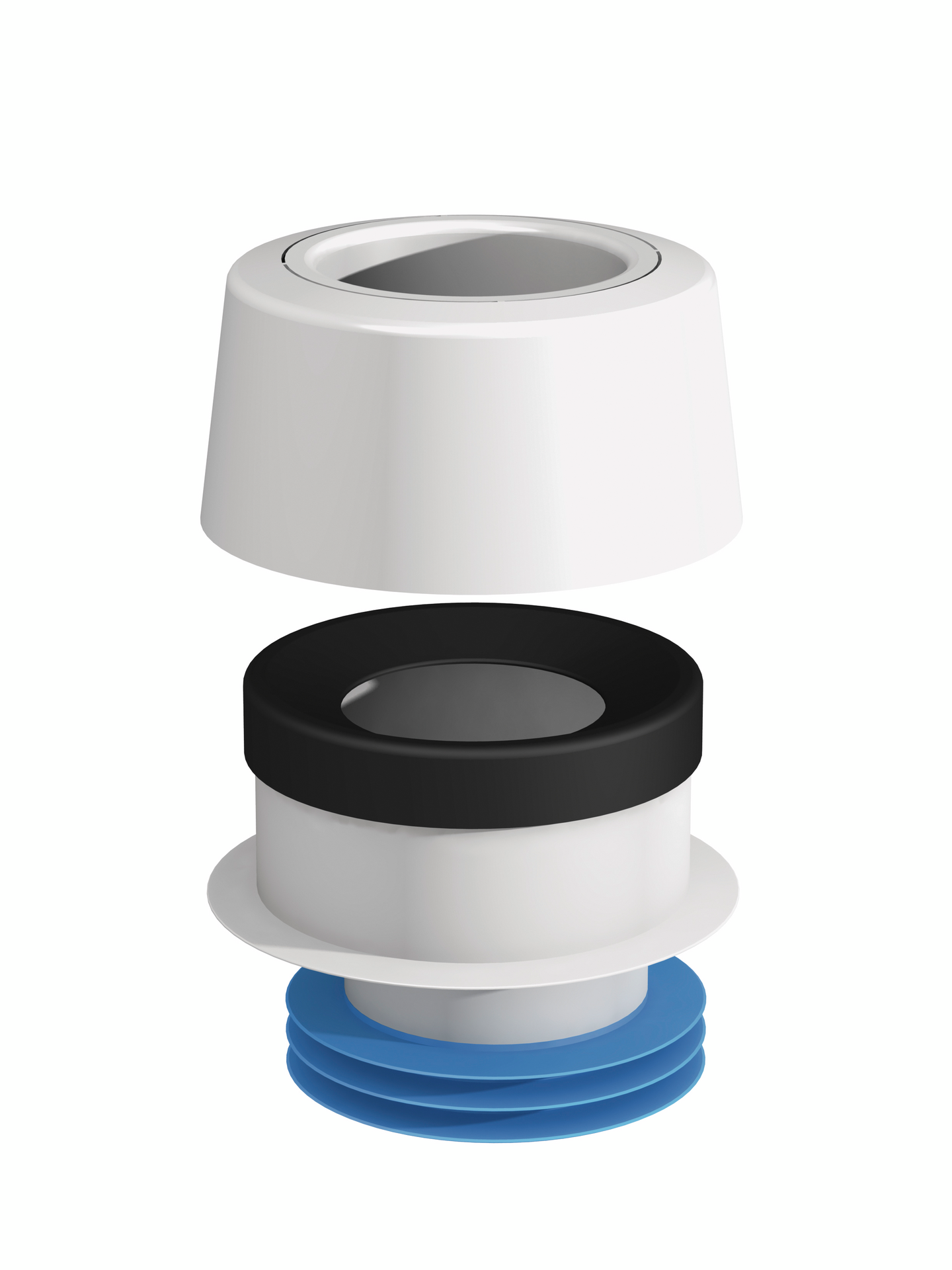 Wc-mansetti Prevex vesieristyslaipalla 130mm tiiviste