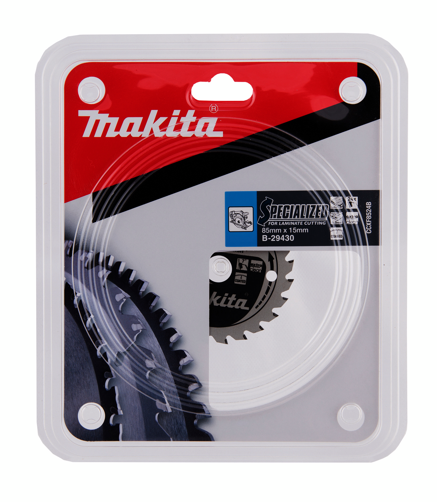 Pyörösahanterä Makita Specialized 85x15x1,0mm Z-24 laminaatti