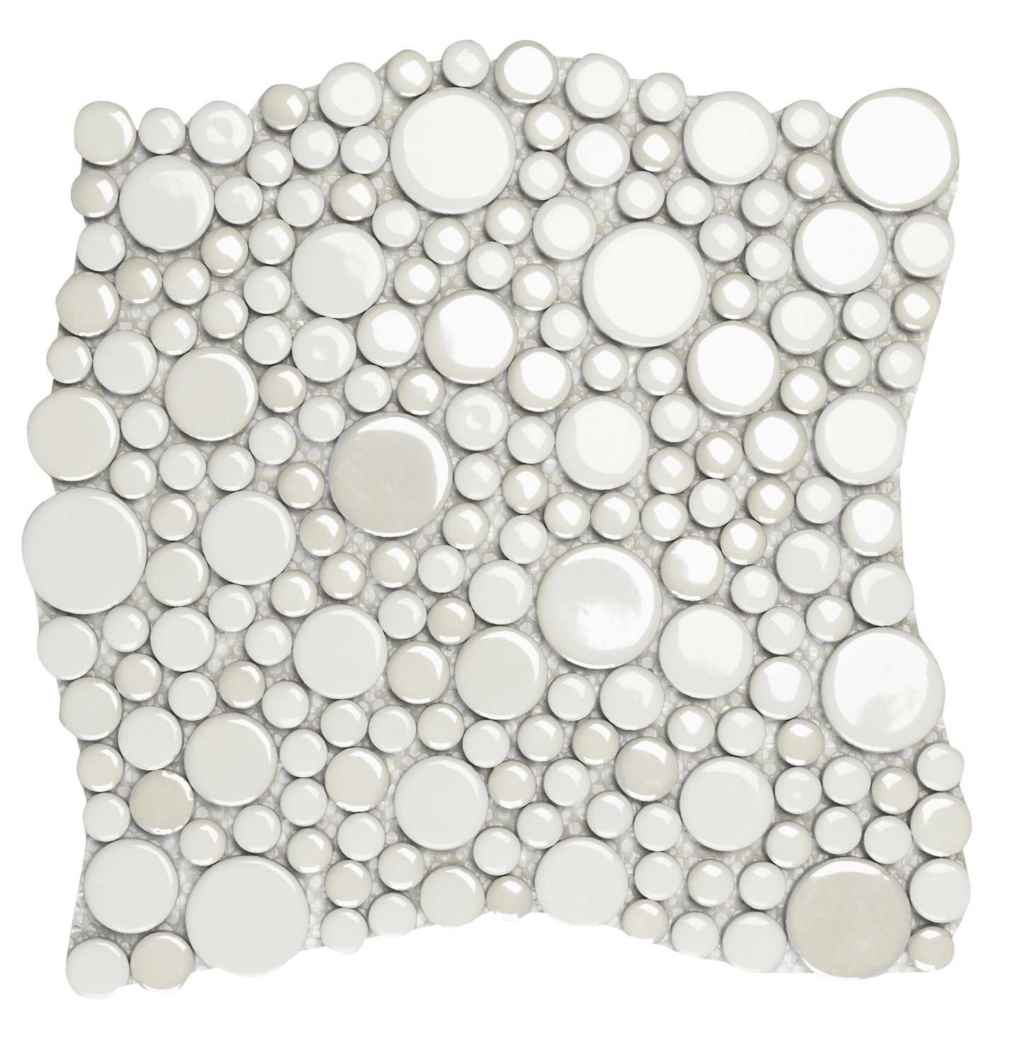 Mosaiikki Stars 30x30 valkoinen