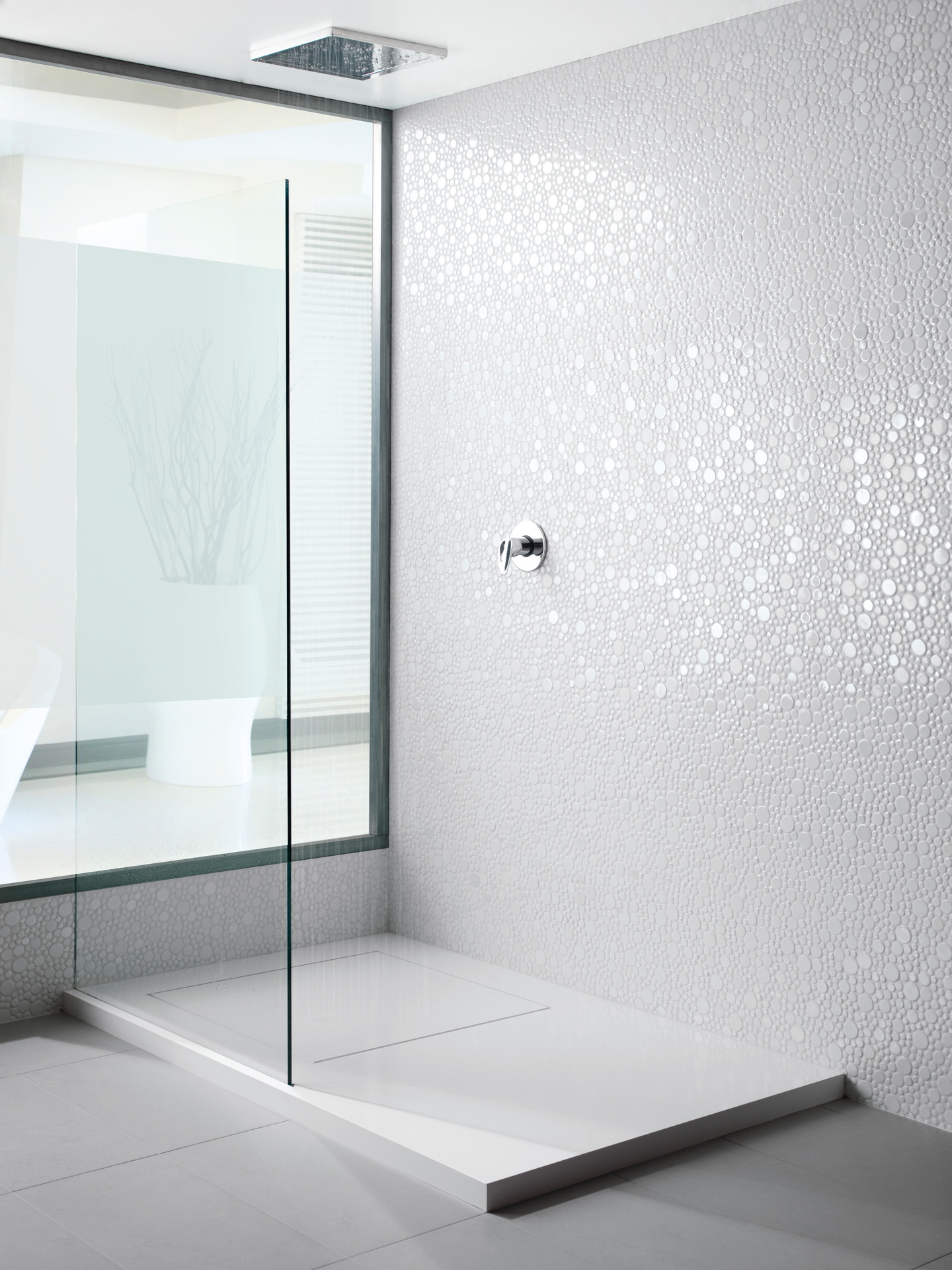 Mosaiikki Stars 30x30 valkoinen