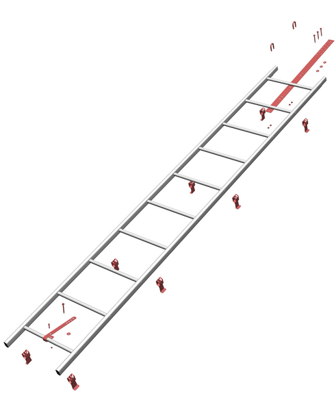 Asennussarja kattotikas huopa AS3