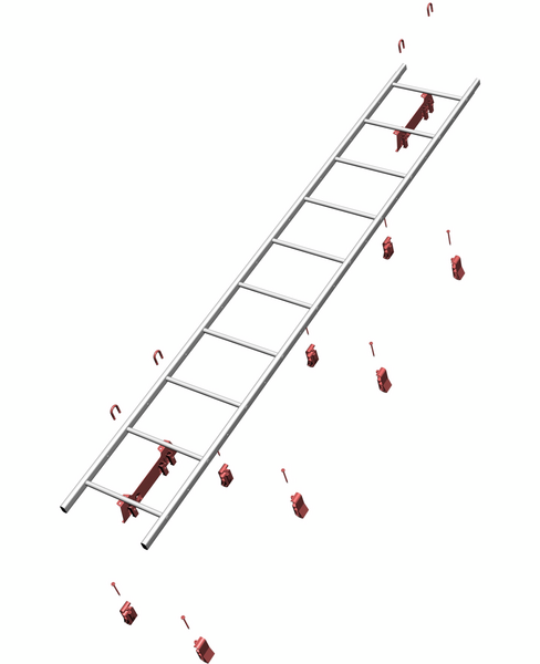 Asennussarja kattotikas Classic-katolle AS3