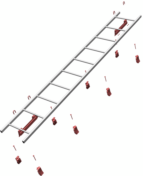 Asennussarja kattotikas konesauma AS3