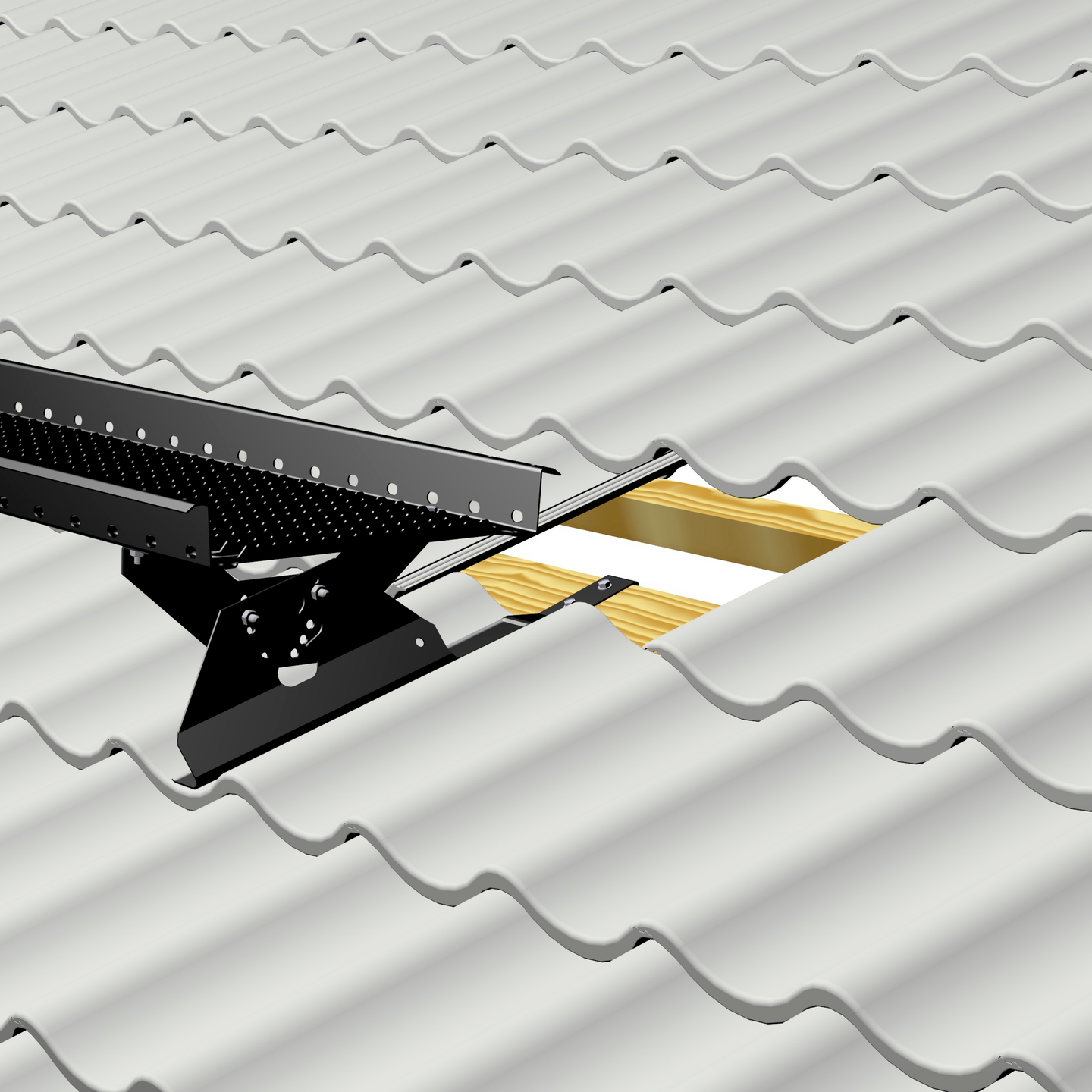 Kannakesarja Rainman kattosilta tiilikate