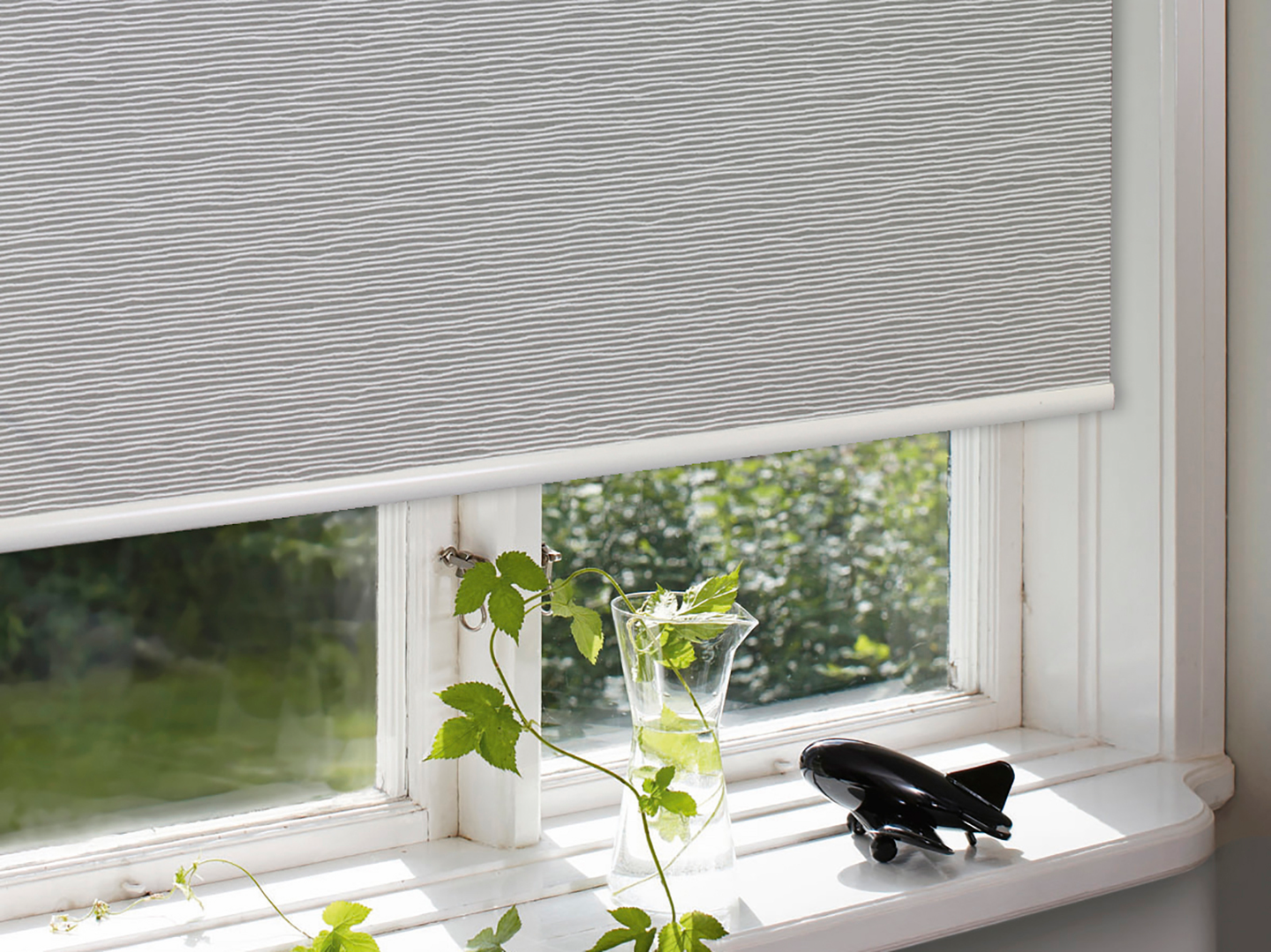 Rullakaihdin Stickan 180x170cm pimentävä harmaa