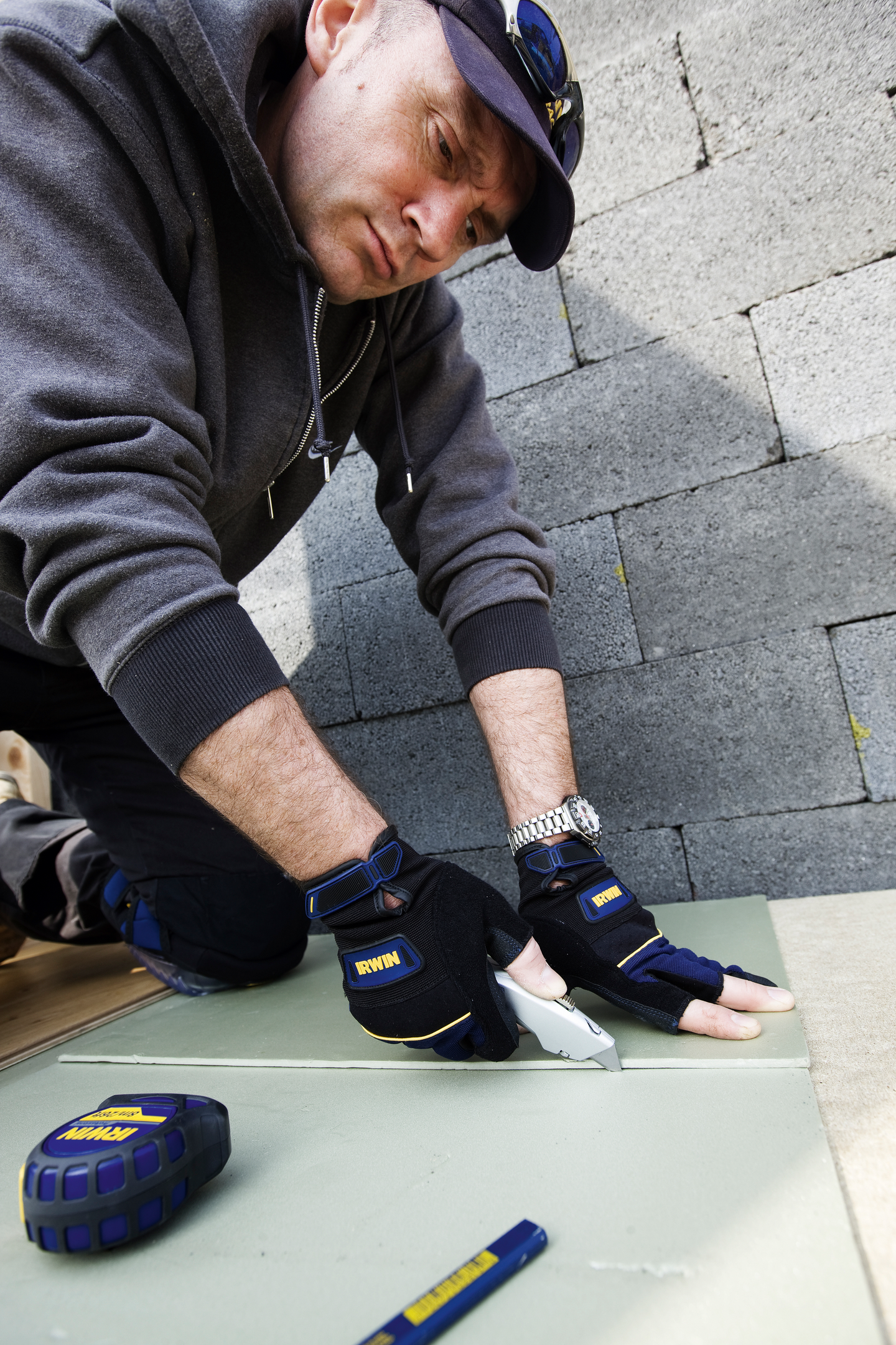 Veitsi Irwin Safety punainen 10505822