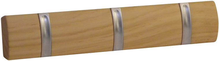 Vaatenaulakko Pisla 3 piilokoukkua pyökki