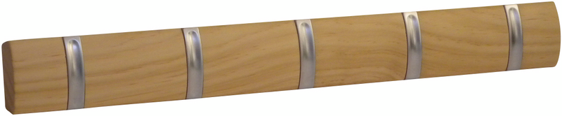 Vaatenaulakko Pisla 5 piilokoukkua pyökki