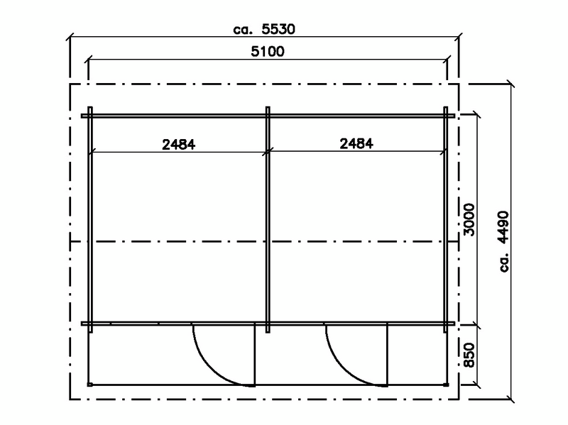 Pariaitta Luoman Lillevilla 295 Unnukka 15m²