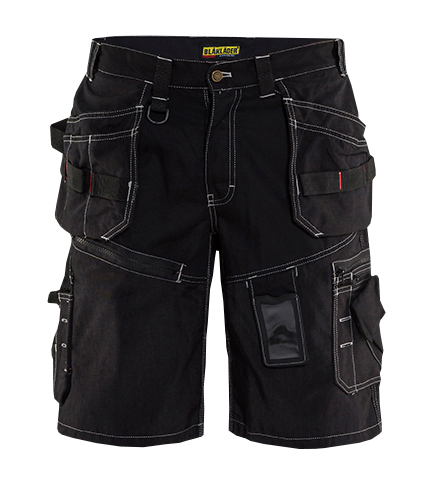 Shortsit Blåkläder 150213109900 musta