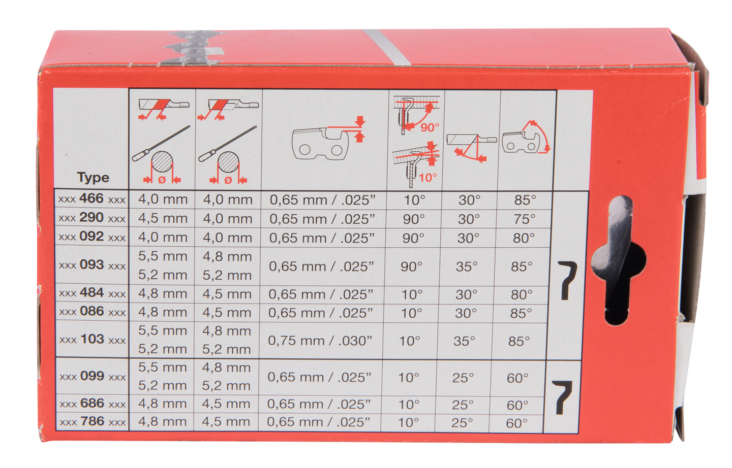 Teräketju Dolmar 13in .325 1,5mm -56