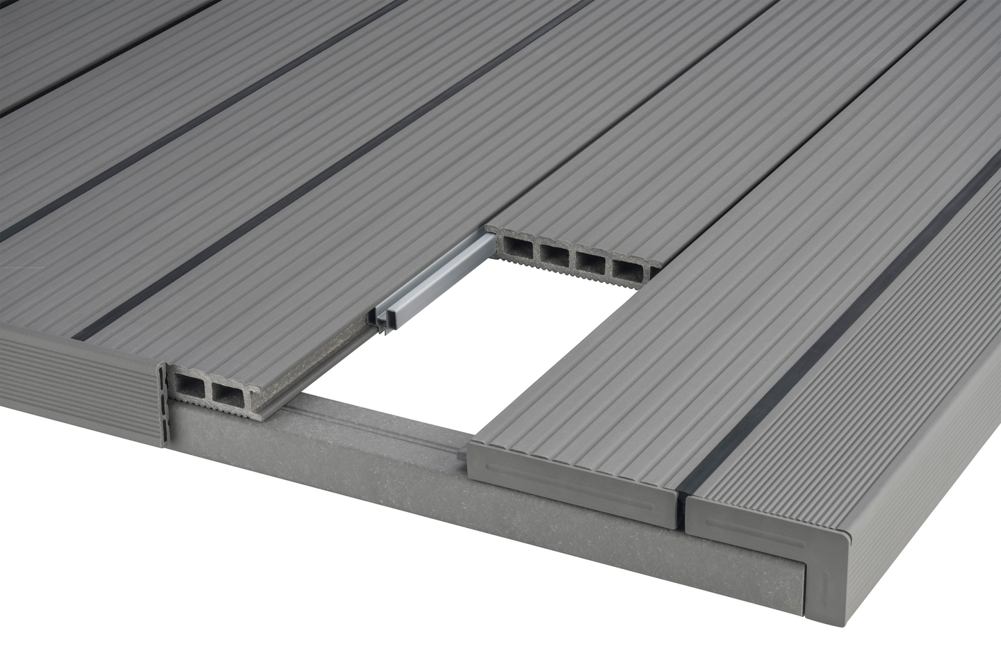 Porraslauta UPM ProFi Deck hopeanvihreä 28x110/68x4000