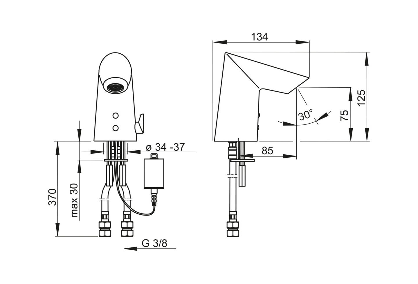 Pesuallashana Oras Optima 1714F 6V