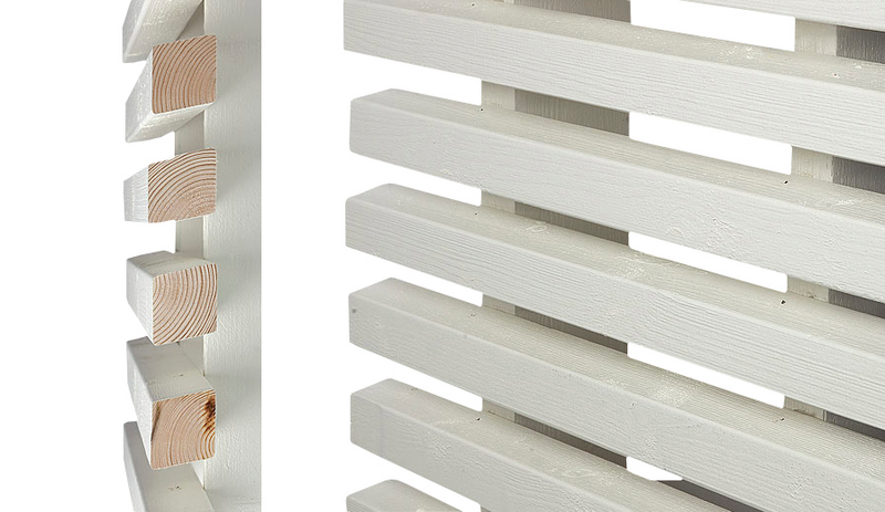 Säleikkörima 42x42/32 valkoinen