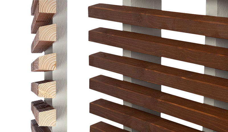 Säleikkörima 42x42/32 ruskea