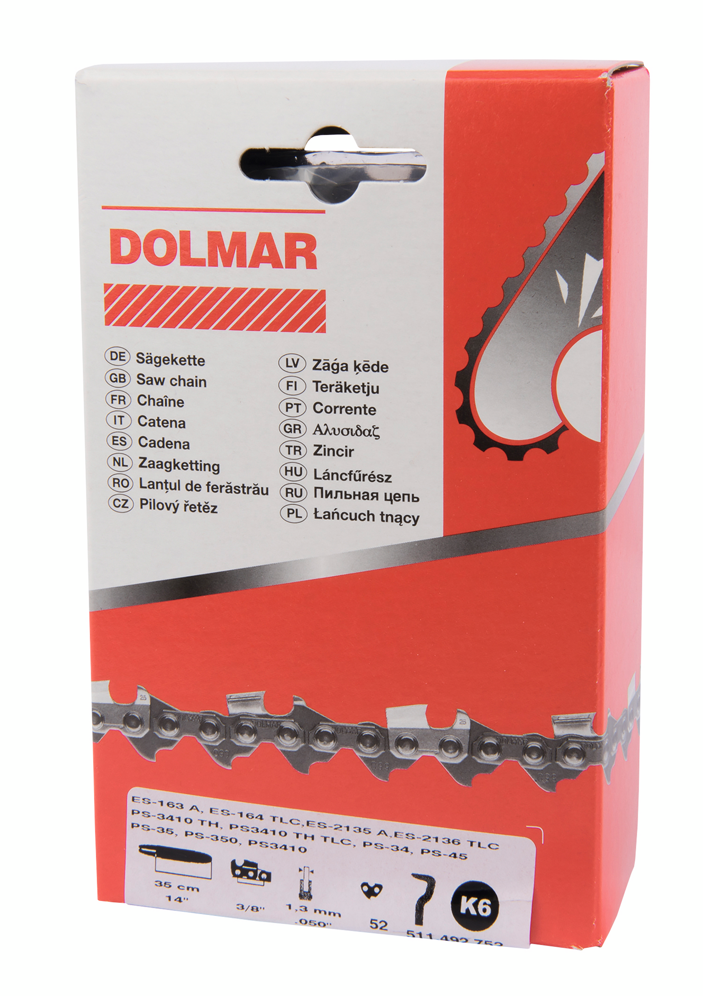 Teräketju Dolmar 3/8 1,3mm -52