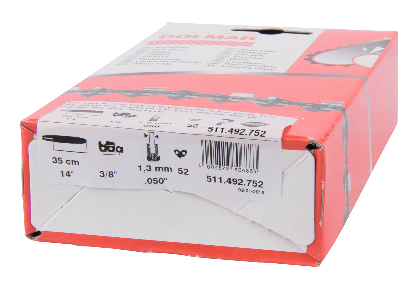 Teräketju Dolmar 3/8 1,3mm -52