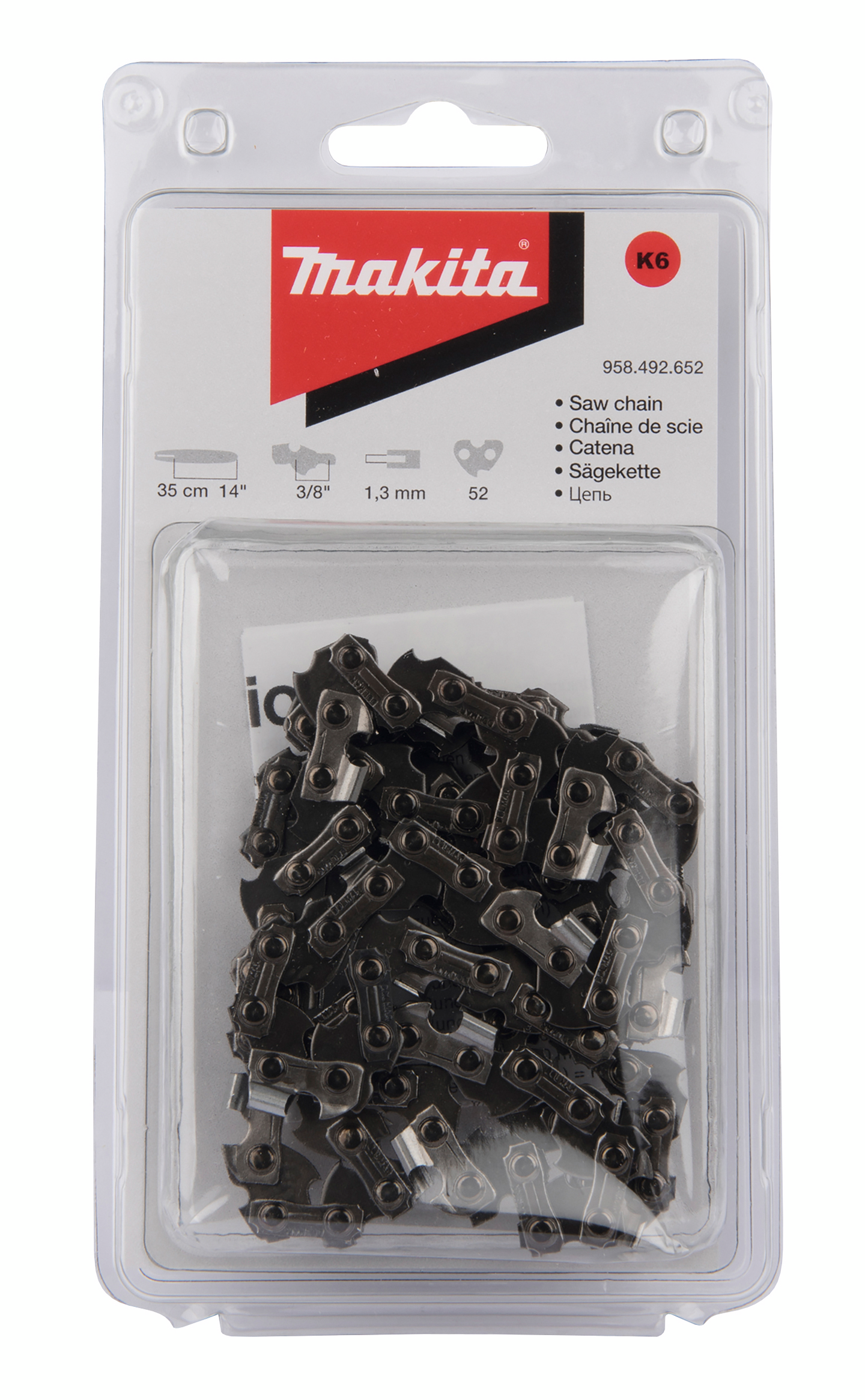 Teräketju Makita 14in 3/8 1,3mm -52