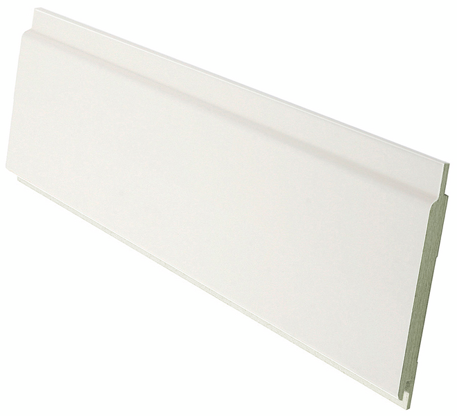 Sisustuspaneeli Saga 10x95x2080mm MDF STP valkoinen päätypontattu 0,88m²