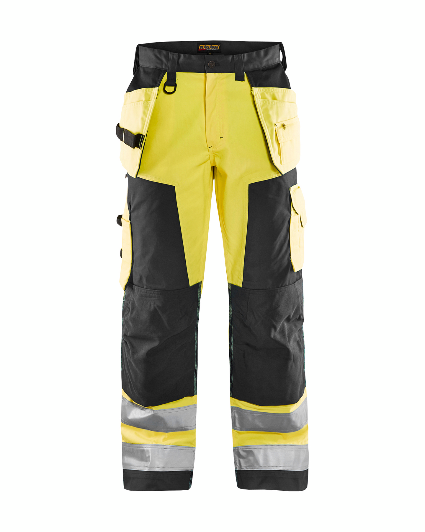 Riipputaskuhousut Blåkläder 156818113399 huomiokeltainen/musta