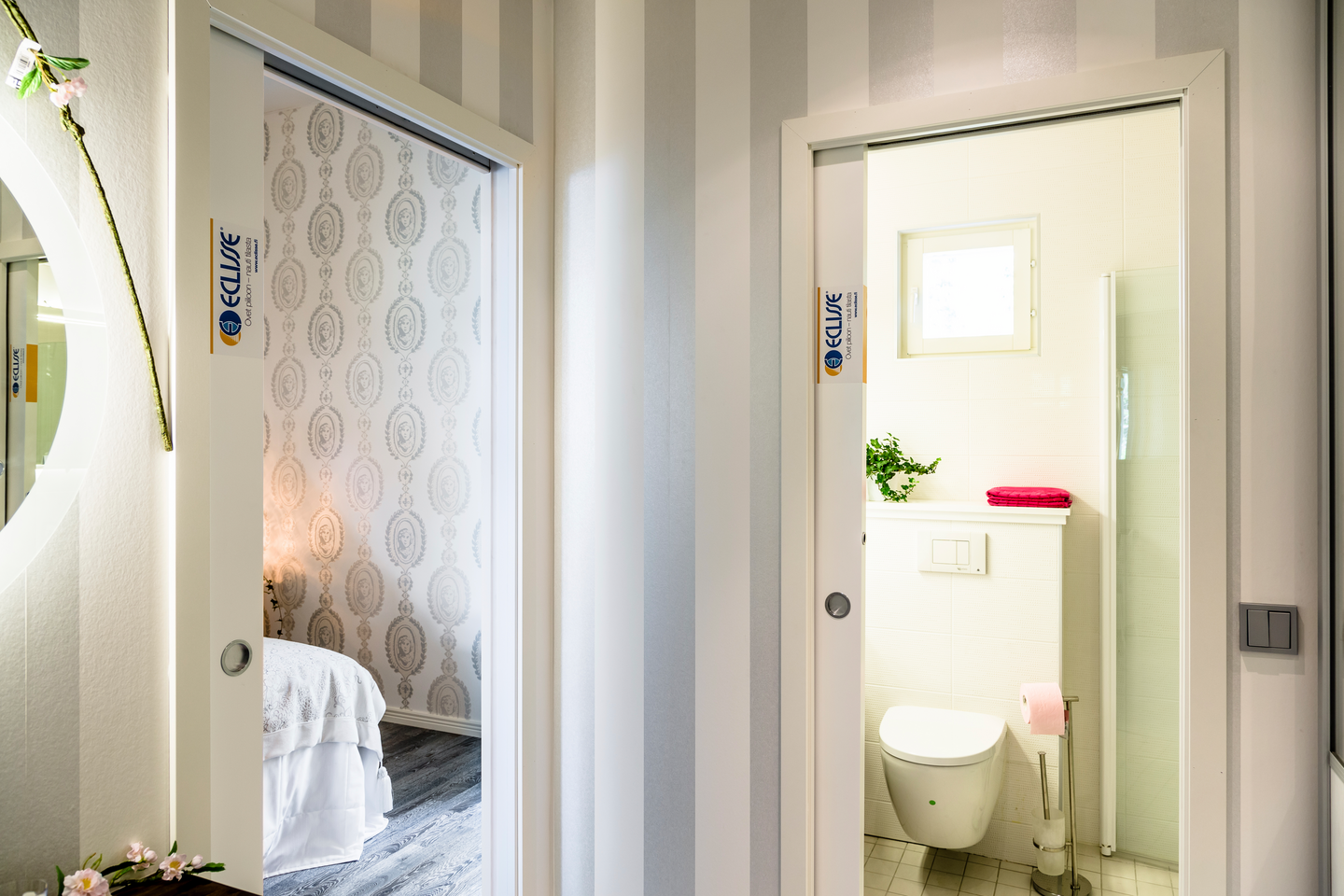 Liukuovipaketti Eclisse Single 800mm 66/92mm