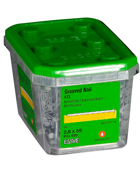 TRÅDSPIK RÄFFLAD FZV 50X2.0 FP/620