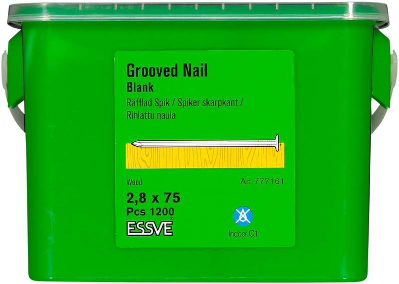 TRÅDSPIK RÄFFLAD OBH 75X2.8 MINI 1200ST