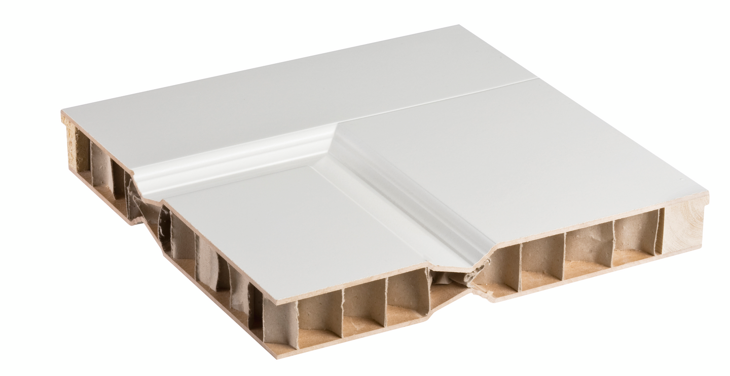 Sisäovi Swedoor Bath 1RVK kevytpeiliovi maalattu valk. roiskevedenkestävä