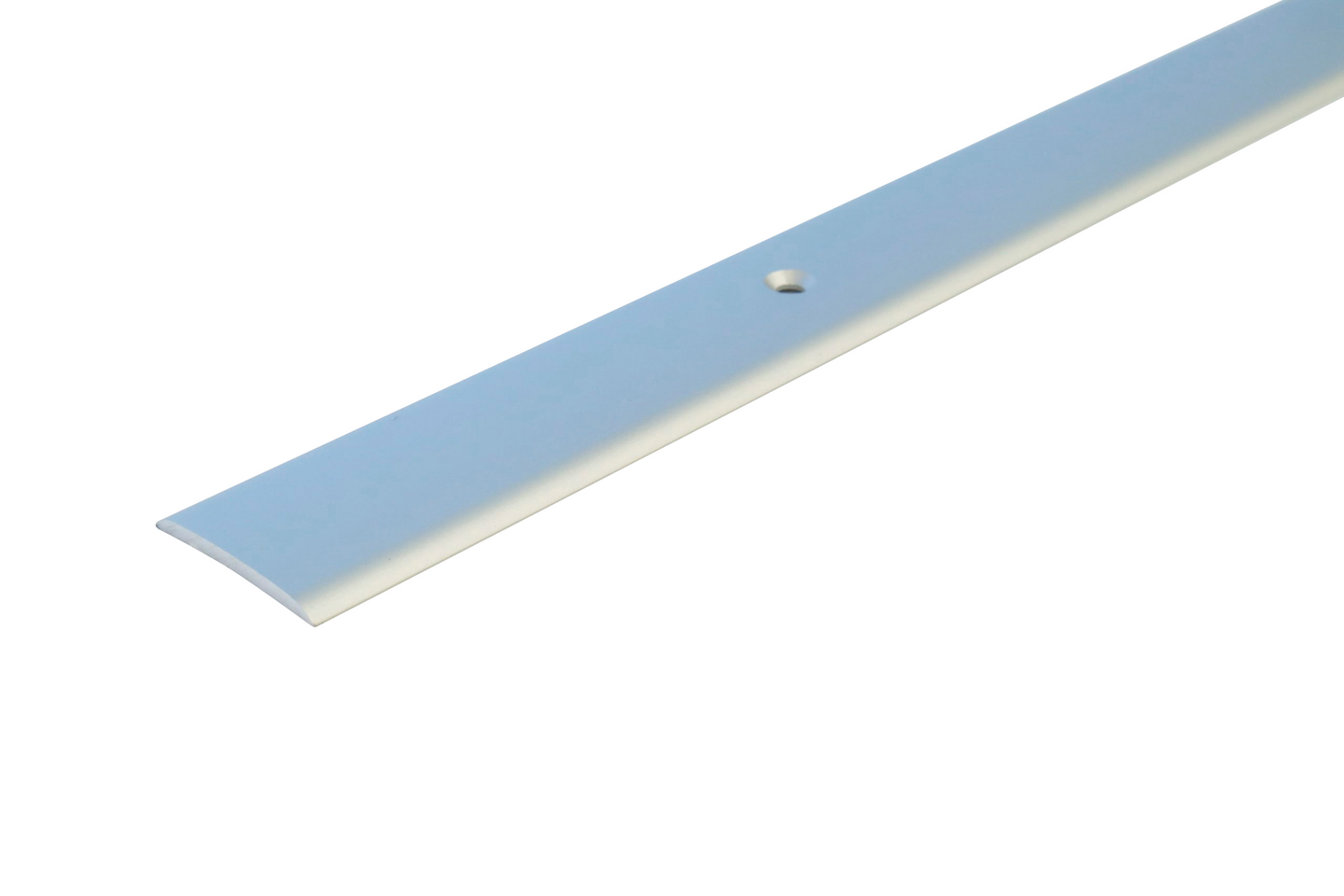 Saumalista 25mm hopea-anodisoitu sileä 2000mm